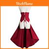 Japanisches Anime-Kostüm Damen Taillenbetonender Floralrock Für Cosplay Und Halloween