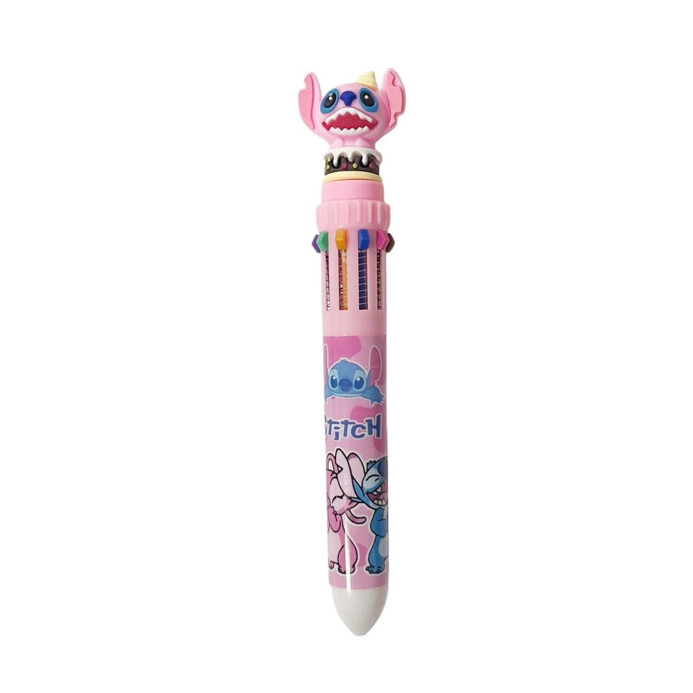 Cute Three-Dimensional Cartoon Modeling 10-Color Press Multi-Color Pen Multi-Function Color Pen