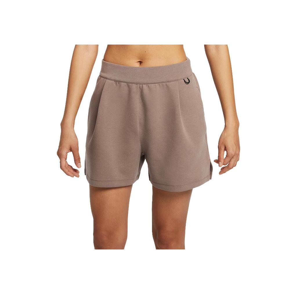 Nike SS25 24.7 Impossible Soft Comfortable Fashionable Fitting Versatile Sports Shorts Women Shorts Light-Brown HQ8180-233