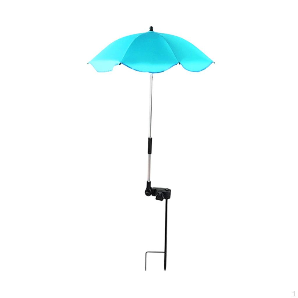 Parasol, Compact And Practical Shade Cover with Ground Stake, Ideal for Gardens, Flower Beds