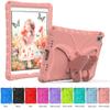 For iPad 10.2 (2021)/(2020)/(2019)/iPad Air 10.5 inch (2019) Case Butterfly Kickstand EVA Tablet Cover with Lanyard