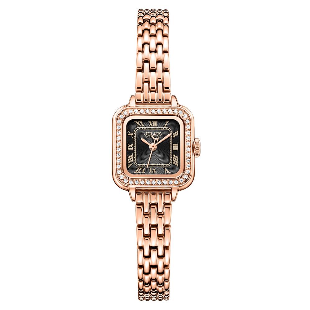 Jyullieoseu Ja-1449 Cubic Square Women'S Metal Watch Group Buy Gift