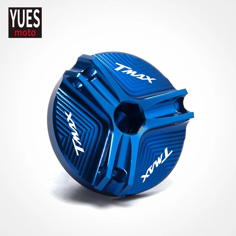 Příslušenství pro motocykly Víčko filtru motorového oleje Krytka šroubu vypouštěcí zátky pro T-MAX 500 TMAX 530 TMAX530 SX/DX TMAX 560 2017
