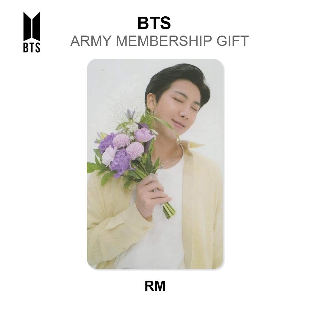BTS GIFT MEMBERSHIP ARMY Fotocard Ufficiale