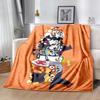 Halloween Costume Parade Blanket Durable Comfort Perfect for Bedding Seaside Couch Four Seasons Universal Warmthful Decor