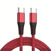 5A Fast Charging Type-c to Type-c Advanced Color Data Cable Is Suitable for All Type-c Interface Devices