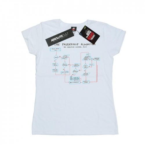 The Big Bang Theory Womens/Ladies Friendship Algorithm Cotton T-Shirt