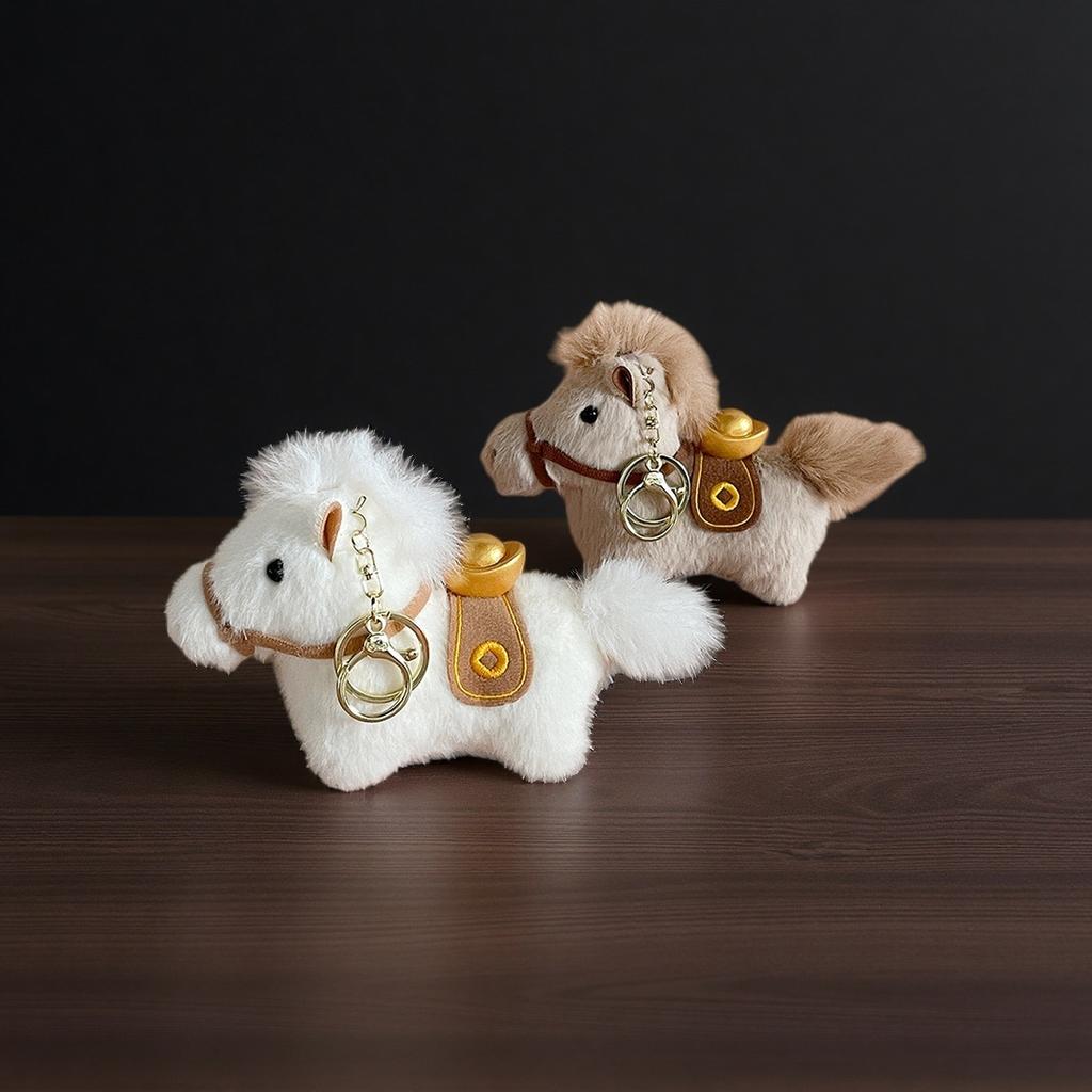 Pendant New Mascot Doll Yuan Bmw Plush Keychain Small Doll Bag Pendant