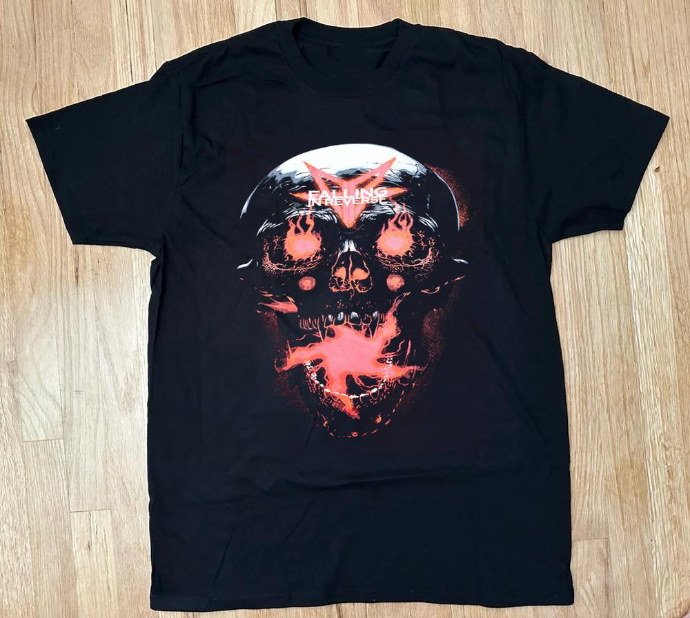 Vintage Falling In Reverse Coming Home Short Sleeve Black S-5XL Shirt AA174