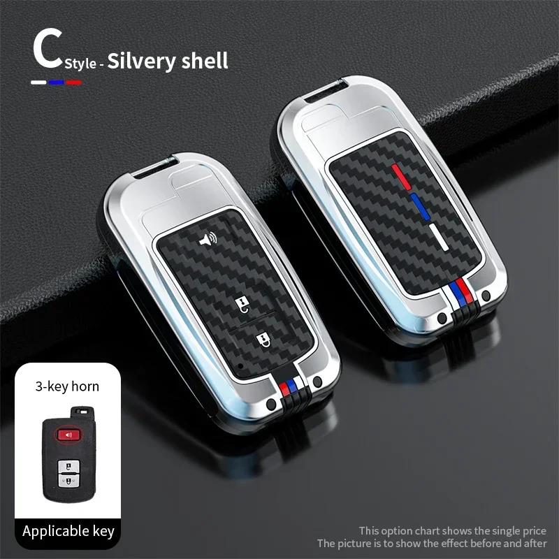 2 3 4 Buttons Car Key Case Cover For Toyota Camry Corolla RAV4 Highlander Avalon 2015 - 2017 Control Protector Shell Holder