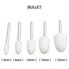 Compress Wool Polishing Wheels Wool Felt Grinding Bits Buffing Tips  for Dremel Rotary Tool