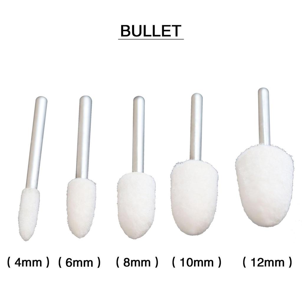 Compress Wool Polishing Wheels Wool Felt Grinding Bits Buffing Tips  for Dremel Rotary Tool