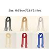 Retro Long Tassel Scarf Vintage Thin Scarf Decoration Neckerchief Fashion Scarf Headband