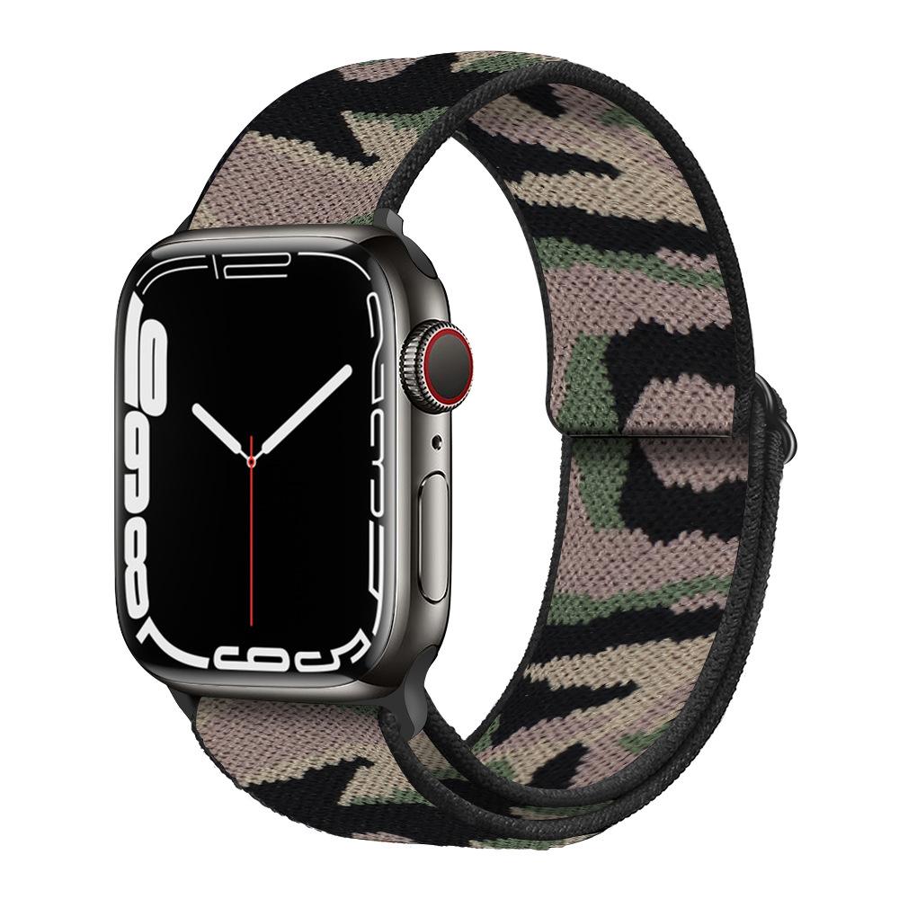 Für Nylon Loop Strap für Apple Watch Band 44mm 40mm 45mm 49mm 41mm 42mm 38mm 44 45 mm Armband iWatch Serie Ultra 8 7 6 5 4 SE Band