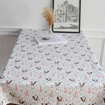 Forest Waterproof Coated Tablecloth 100x130 (2 Colors)
