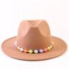 Popular European and American Classic Simple Flat-brimmed Top Hat Men's and Women's Fashionable and Elegant Versatile Jazz Hat Top Hat