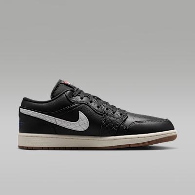 Jordan Air Jordan 1 Vintage Basketball Shoes Unisex Low Top Black Whit