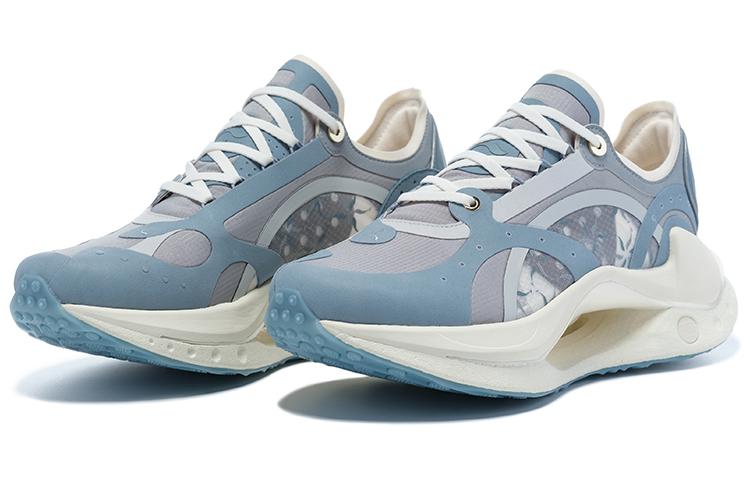Li Ning 1990 Shadow RMX Vintage Low Top Sports Casual Shoes Men's Blue Gray ALFT033-3