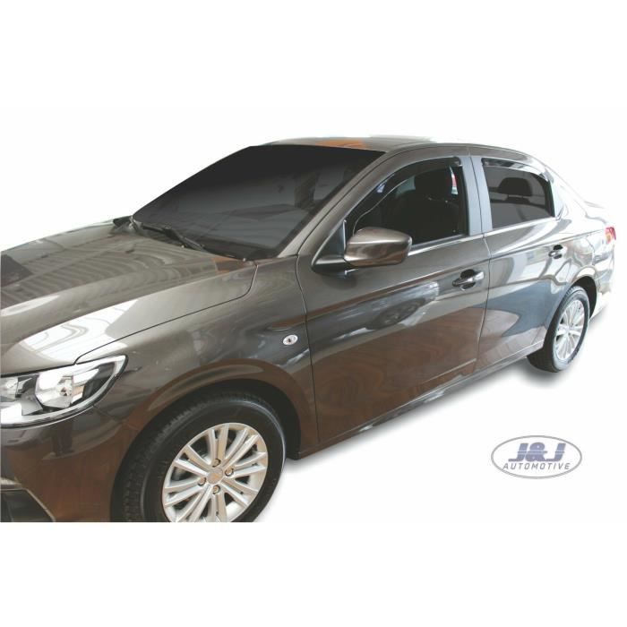 J&J AUTOMOTIVE | Heko Deflecteurs d'air Déflecteurs de Vent Pour Peugeot 301 depuis 2013