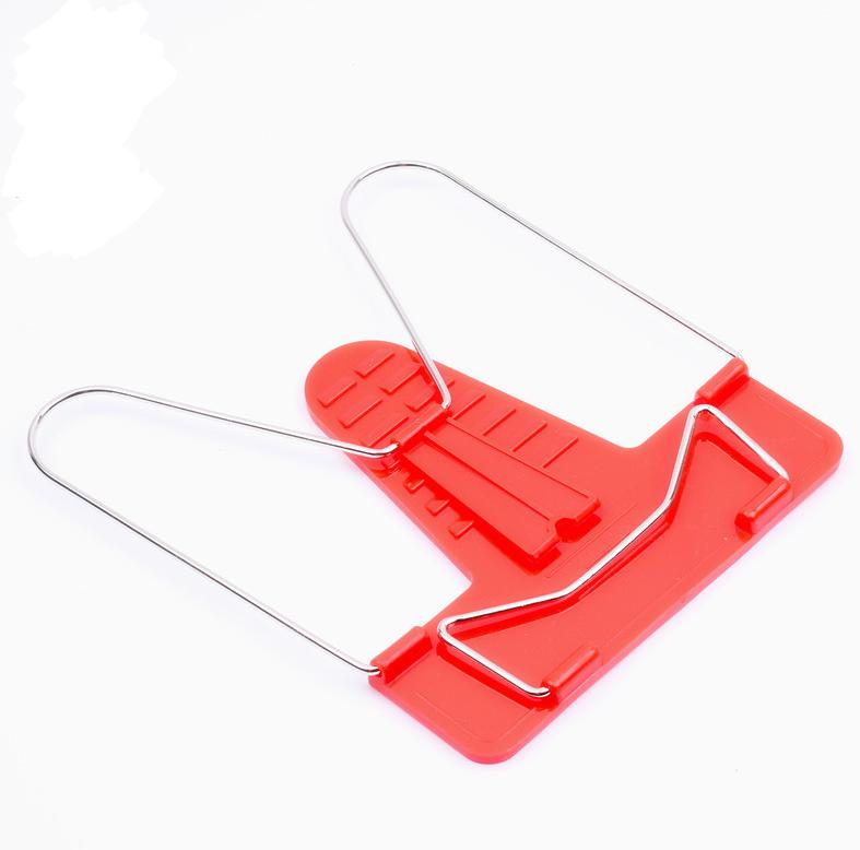 Легкая и портативная металлическая подставка для книг для чтения без рук. Подставка-держатель для чтения книг.