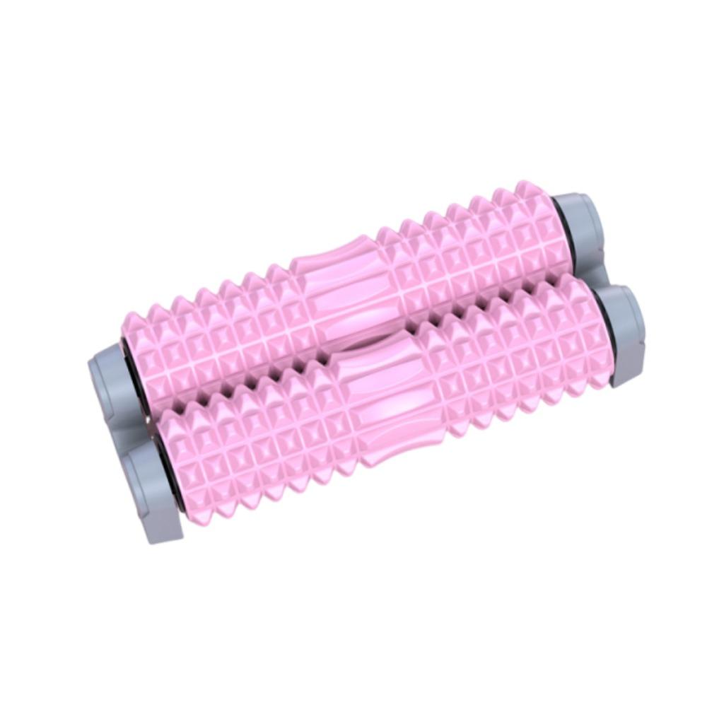 Non-Slip Muscle Relaxation Roller Double Pipe Deep Back Stretching Roller Fitness Training