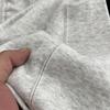 Women's Minimalist Curved-Leg Elastic Waist Pants, Contrast Stitching, Spring/Autumn Style, Loose Fit, with Pockets, Versatile Sweatpants.