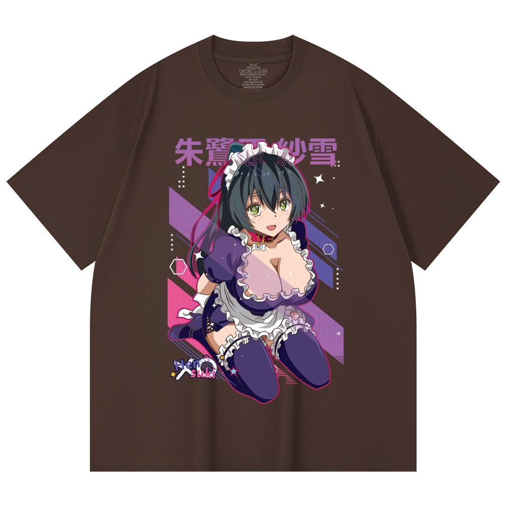 T-shirt Unisex Pesante 100% Cotone 230 g/m² Stampa Sayuki Hensuki V1