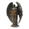 Talmudic Judaism Metatron Angel Holding Sacred Flower Of Life Geometric Statue