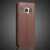 Custodia in pelle ad attrazione magnetica per Samsung Galaxy S7 G930F 5.1" / S7 edge G935F 5.5" Fondina Flip Portafoglio Cover Fundas Coque
