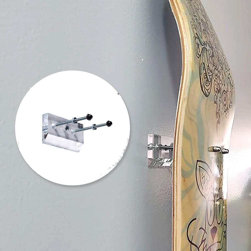 Hanger Skateboard Wall Mount Deck Display Luxury Skateboard Storage Holder