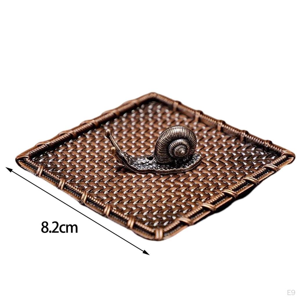 Holder Ornament Plate Landscape Stand Metal for Decoration