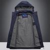 Men's Jacket Autumn New Casual Solid Color Hooded Jacket Youth Loose Large Size Sports Coat