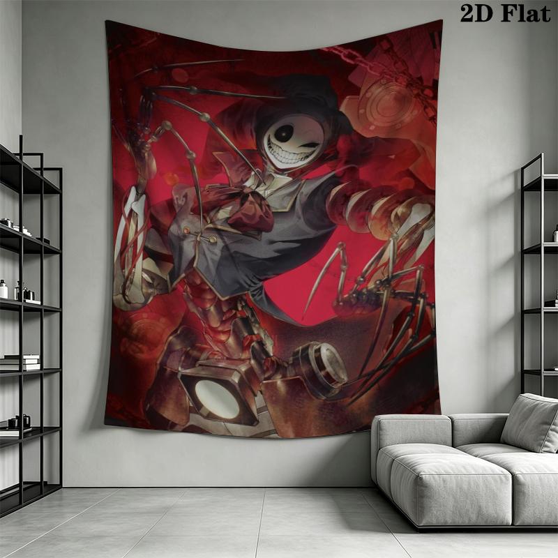 poppy playtime Wall Tapestry Aesthetic Wall Hanging Printed Fabric Blanket Decorative Tapestries for Bedroom Living Room Home Decor