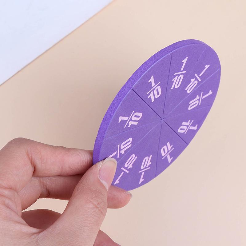 Fractional Questions 9-Piece Eva Sponge For Primary School Mathematics Teaching Aids
