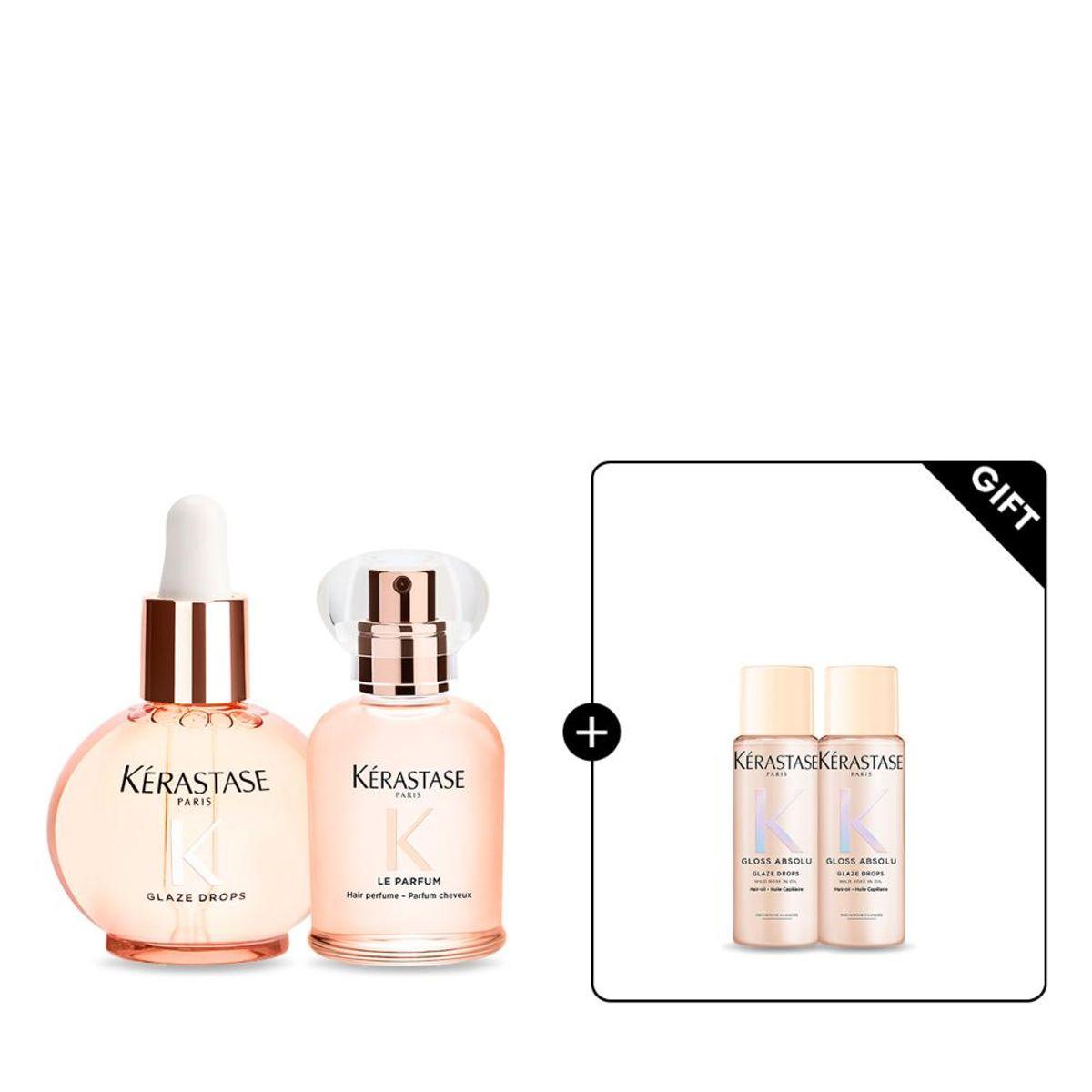 Glaze Perfume Hair Oil Duo Set (+Glaze Hair Perfume 15ml*2)