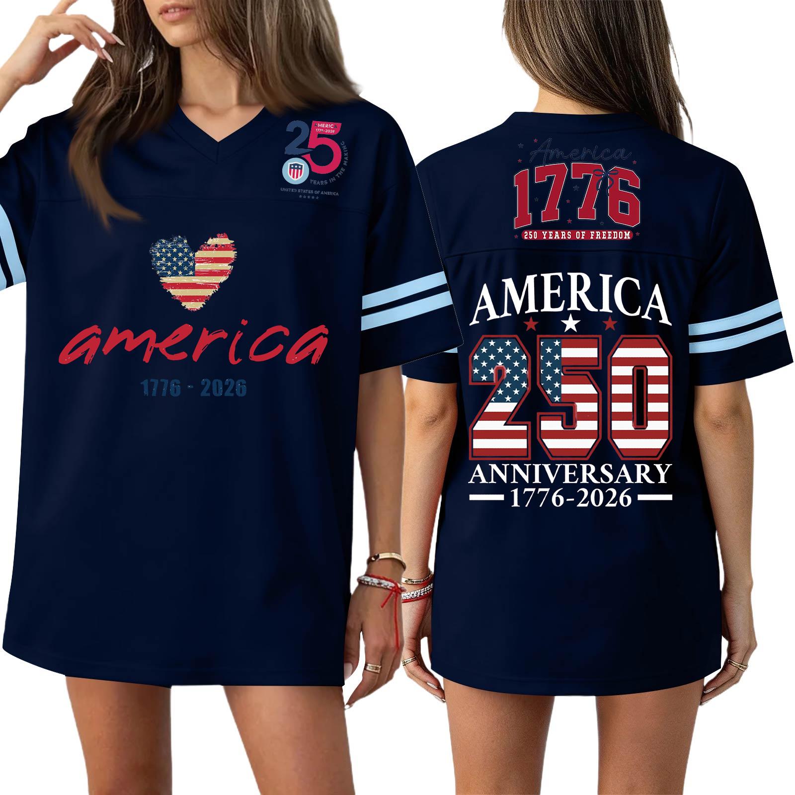 

Womens Long Sleeve Tops 250th Anniversary Print Long Sleeve Shirts for Women Casual Loose Fit Womens Long Sleeve T Shirts Long Sleeve Tops for Women XXXL тёмно-синий