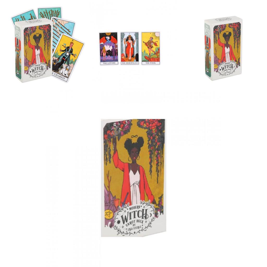 Modern Witch Tarot Deck By Lisa Sterle Unique Tarot Cards Featuring Captivating Artwork For Personal Growth