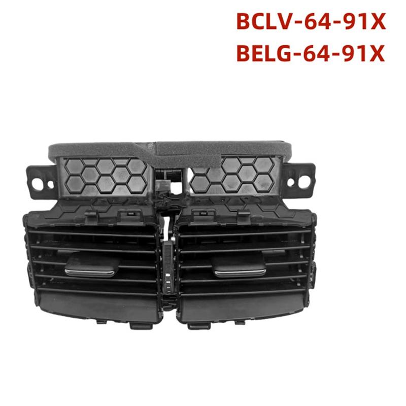Car Console Rear Outlet Grille BELG-64-91X BCLV-64-91X For Mazda 3 CX-30 2020-2023 A/C Air Vent Louver BELG6491X