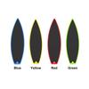 4 Pcs Finger Surfboards, Finger Surf Board for Car Window, Finger Surfing Board with String, Wind Surfboard Fingerboard for Kids Teens Adults
