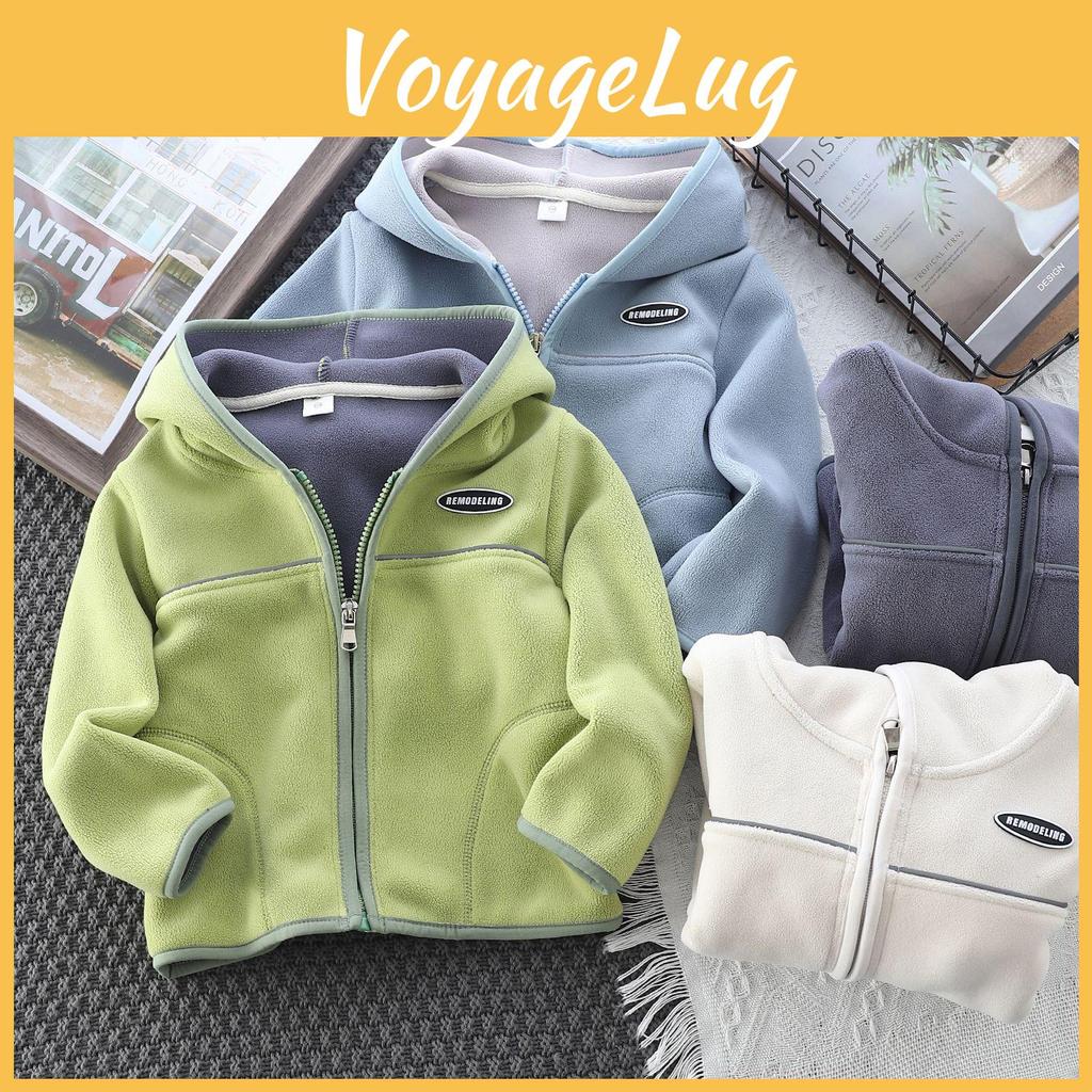 Kinder Herbst Winter Mantel und Österreichischer Korn Samt Warme Kapuzen Sport Locker Jungen Sweatshirt Oberteil Strickjacke Kinderkleidung