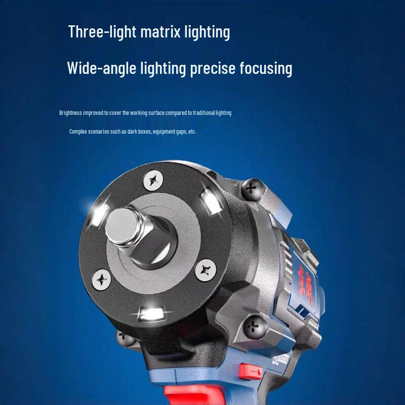 Dongcheng DCPB598 Brushless Cordless Impact Wrench CN plug (adapter included)