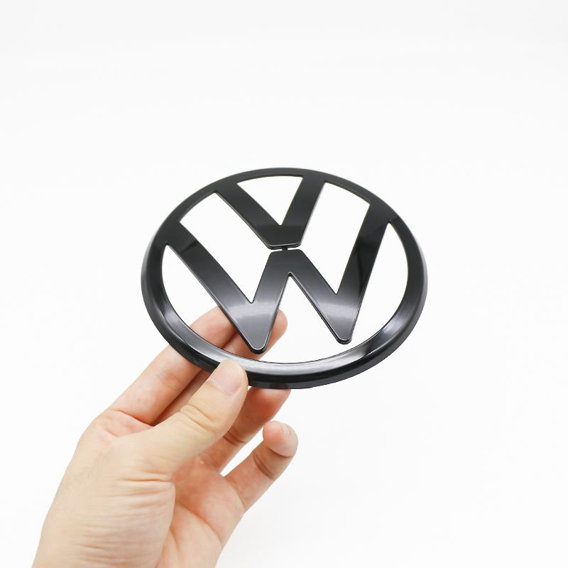 Rsq1 2pcs ABS Car Front Grill Emblem Rear Trunk Badge Logo for Volkswagen VW Passat 2019-2024 Scirocco Premium Pro Plus Extra Quality