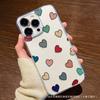 Cartoon Color Love iPhone Case Apple 11/12/13/14/15/16 ProMax Phone Case 7/8