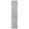 Vidaxl Regał, Szarość Betonu, 40X24X109 Cm, Materiał Drewnopochodny