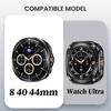 Aluminium Alloy Protective Case For Samsung Galaxy Watch8 40 44mm Cover for Galaxy Watch Ultra 47mm Screen Protector Accessories