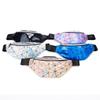 Elegant Geometric Holographic Waist Bags Stylish Fanny Belt Packs For Any Occasion
