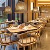 18.5 Rattan Chandelier 3-Light Boho Woven Pendant Light for Kitchen Island in Natural Brown with Rustic Elegance and Warm Ambie