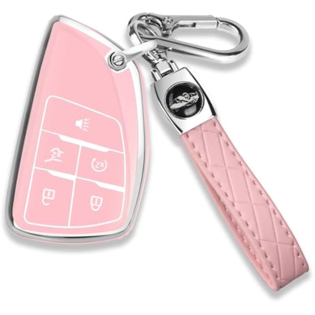 Soft TPU protection case for Chevrolet Keychain compatible with compatible 2021-2025 Chevrolet