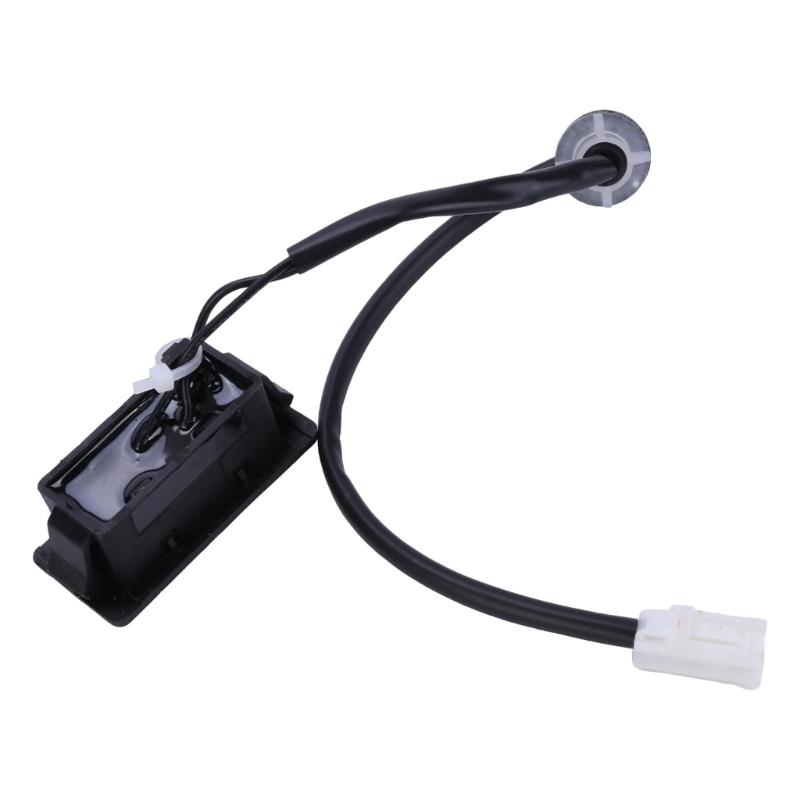 Trunk Release Button Unit with Wire Lead for 2007-2013 Sedan Year Range, GS2A624B0B, Rectangular Face and White Port Care Part Vehicle