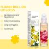 1Pc Sweet Scented Roll-On Lip Gloss, Smooth Rolling Ball Design for Moisturizing Lip Care, Non-Sticky Shine Daily Hydrating Lip Gloss